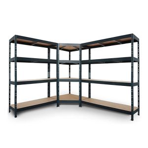 Heavy-duty shelving 360kg UDL group shot